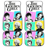 The Golden Girls Car Floor Mats Colorful TV Show