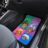 The Golden Girls Car Floor Mats Colorful TV Show s