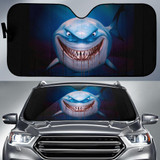 Shark Funny Auto Sun Shade Windshield