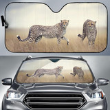 Wildlife Cheetah Auto Sun Shade Windshield