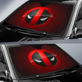 Deadpool Emblem Auto Sun Shade Windshield
