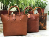 Genuine Leather Women's Tote Bag, Leather Ladies Bag, Womens Leather Bag, Shoulder Bag