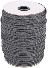 Macrame Cord 3mm x 220Yards, Natural Cotton Macrame Rope, Cotton Cord for Crafts