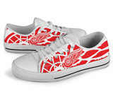 Detroit Red Wings Sneakers Low Top Shoes