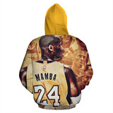 Kobe Bryant Zip-Up Hoodie