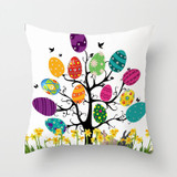 Easter Decorations For Home Easter Rabbit Bunny Eggs Polyester Pillowcase 45*45cm Party Sofa Decorations Easter Decorations For Home Easter Rabbit Bunny Eggs Polyester Pillowcase 45*45cm Party Sofa Decorations