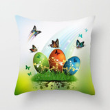 Easter Decorations For Home Easter Rabbit Bunny Eggs Polyester Pillowcase 45*45cm Party Sofa Decorations Easter Decorations For Home Easter Rabbit Bunny Eggs Polyester Pillowcase 45*45cm Party Sofa Decorations