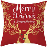 Santa Claus Merry Christmas Cushion Cover Case