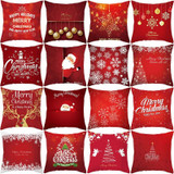 Santa Claus Merry Christmas Cushion Cover Case