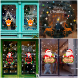 Christmas Decoration Window Christmas Stickers