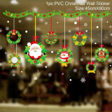 Christmas Decoration Window Christmas Stickers