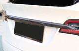 Genuine Carbon Fiber Trunk Tailgate Trim for Model X (Matte)