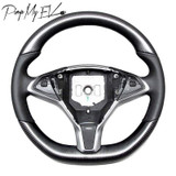 Custom Dry Carbon Fiber Steering Wheel Replacement for Model S & Model X (Various Options)