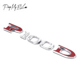 Tesla Model S & X Trim Denomination Emblem Badge Letters