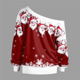 Women's Santa Clause Ugly Christmas Sweater