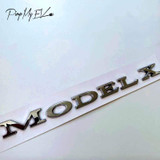 Tesla Model X Emblem Badges Letters (5 options)