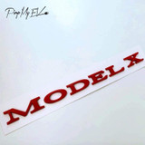 Tesla Model X Emblem Badges Letters (5 options)