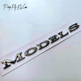 Tesla Model S Emblem Badges Letters (5 options)