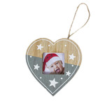 Wooden Photo Frame Pendant Ornaments Christmas Decorations