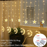 Christmas Decorations for Home Lights Outdoor Led String Warm White