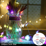 Christmas Decorations for Home Lights Outdoor Led String Warm White