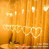 Elk Bell String LED Christmas light Decor