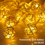 Elk Bell String LED Christmas light Decor