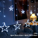 Elk Bell String LED Christmas light Decor