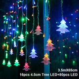Elk Bell String LED Christmas light Decor