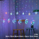 Elk Bell String LED Christmas light Decor