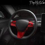 ABS Steering Wheel Fascia for Tesla Model Y (2 colors)