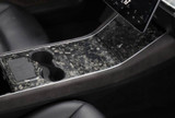 Genuine Forged Carbon Fiber Center Console Fascia Kit for Model 3 (Gloss)