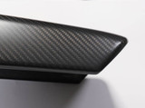 Genuine Carbon Fiber Armrest Fascia Cover For Model Y (Matte)