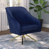 Sloped Arm Accent Chair