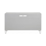 Cherry Mirrored Media Console