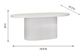 Wave Concrete Dining Table