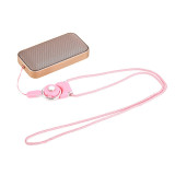 BT207 Portable Pocket Wireless Bluetooth Speaker Mini Small Metal Music Sound Box Handsfree Outdoor Bass Subwoofer for phone