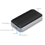 BT207 Portable Pocket Wireless Bluetooth Speaker Mini Small Metal Music Sound Box Handsfree Outdoor Bass Subwoofer for phone
