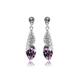 Austrian element Crystal Necklace Earrings Jewelry Sets