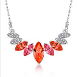 Austrian element Crystal Necklace Earrings Jewelry Sets