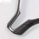 Genuine Carbon Fiber Steering Wheel Fascia for Model S (Gloss)