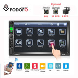Podofo 2 din Car Radio 7" Autoradio Car Multimedia MP5 Player Mirror Link Car Auto audio Bluetooth Car Stereo Support Camera