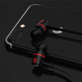 JM26 Headphone Noise Isolating in ear Earphone Headset with Mic for Mobile phone Universal for MP4