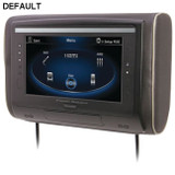 Power Acoustik(R) H-94 9" LCD Universal Headrest with IR & FM Transmitters & 3 Interchangeable Skins (Monitor only)