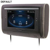 Power Acoustik 9&quot; Lcd Universal Headrest With Ir &amp; Fm Transmitters &amp; 3 Interchangeable Skins (monitor Only)