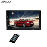 7018B Autoradio 2 Din Car Radio 7" HD Touch Screen Audio Stereo Bluetooth Video MP5 Multimedia Player Support Rear View Camera