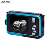 Double Screen Waterproof Camera 24MP 16x Digital Zoom Dive Camera