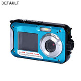 Double Screen Waterproof Camera 24MP 16x Digital Zoom Dive Camera