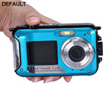 Double Screen Waterproof Camera 24MP 16x Digital Zoom Dive Camera
