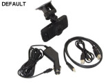 Nightvision Dual Lens Dashboard 720p Car Cam Vehicle w/ Audio Recorder